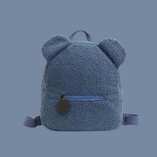 Lade das Bild in den Galerie-Viewer, Teddy Rucksack mit Namen Children Travel Bear Shaped Shoulder Backpack - Bestickt
