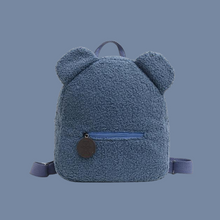 Lade das Bild in den Galerie-Viewer, Teddy Rucksack mit Namen Kindergarten Tasche Children Travel Shopping Bag Backpacks Bear Shaped - Bestickt