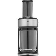 Lade das Bild in den Galerie-Viewer, WMF Kult X Gemüsenudeln Spiralschneider elektrisch, Zoodle Maker, Zucchini Nudeln Schneider, 3 Schneideinsätze und Auffangbehälter