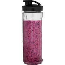 Lade das Bild in den Galerie-Viewer, WMF Kult X Mix & Go Mini Smoothie Maker, Standmixer, Blender elektrisch, Shake Mixer 300 Watt, Tritan-Kunststoff Flasche, Silber