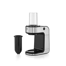 Lade das Bild in den Galerie-Viewer, WMF Kult X Gemüsenudeln Spiralschneider elektrisch, Zoodle Maker, Zucchini Nudeln Schneider, 3 Schneideinsätze und Auffangbehälter