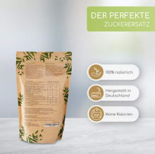 Lade das Bild in den Galerie-Viewer, SweetCare PREMIUM Kristallzucker – 1kg - Zuckerersatz – 100% Vegan – keine Kalorien – Low Carb – mit Erythritol und Stevia – Made in Germany