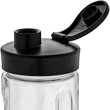 Lade das Bild in den Galerie-Viewer, WMF Kult X Mix & Go Mini Smoothie Maker, Standmixer, Blender elektrisch, Shake Mixer 300 Watt, Tritan-Kunststoff Flasche, Silber