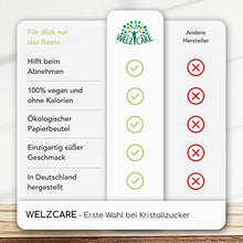 Lade das Bild in den Galerie-Viewer, SweetCare PREMIUM Kristallzucker – 1kg - Zuckerersatz – 100% Vegan – keine Kalorien – Low Carb – mit Erythritol und Stevia – Made in Germany