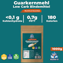 Lade das Bild in den Galerie-Viewer, Hochwertiges Guarkernmehl 1 KG - Guar Gum Powder geeignet fĂĽr Keto & Low Carb - Bindemittel Verdickungsmittel E412 Pulver - Guarkern Mehl 1000 g