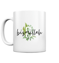 Lade das Bild in den Galerie-Viewer, Bismillah Tasse - Floral Becher