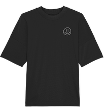 Lade das Bild in den Galerie-Viewer, Smiley Shirt Oversize T-shirt Unisex - Organic Oversize Shirt