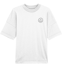 Lade das Bild in den Galerie-Viewer, Smiley Shirt Oversize T-shirt Unisex - Organic Oversize Shirt