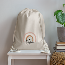 Load image into Gallery viewer, Kids Stoffbeutel - personalisiert - nature