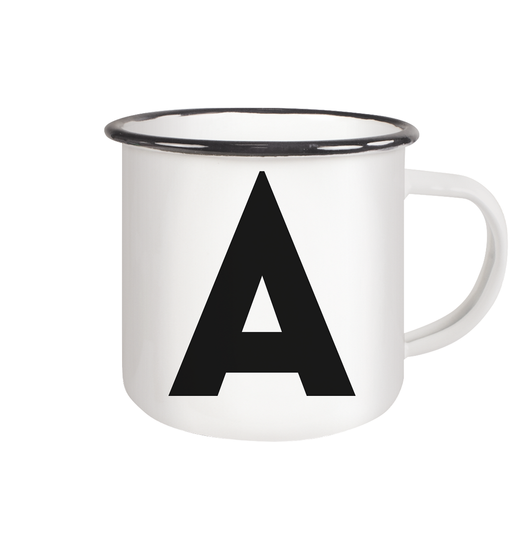 Kinder Becher - personalisiert mit Namen - Emaille Tasse Kids